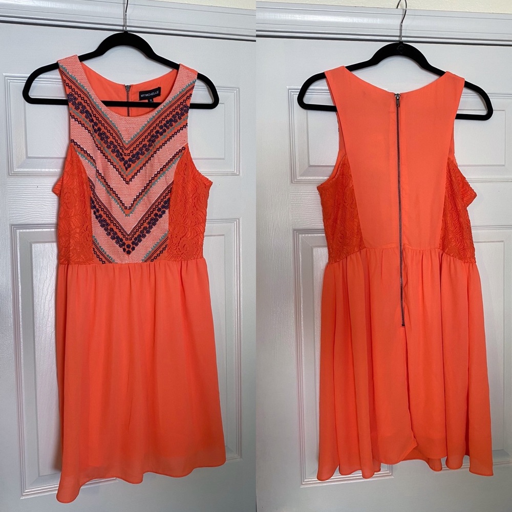Flattering Printed Dress